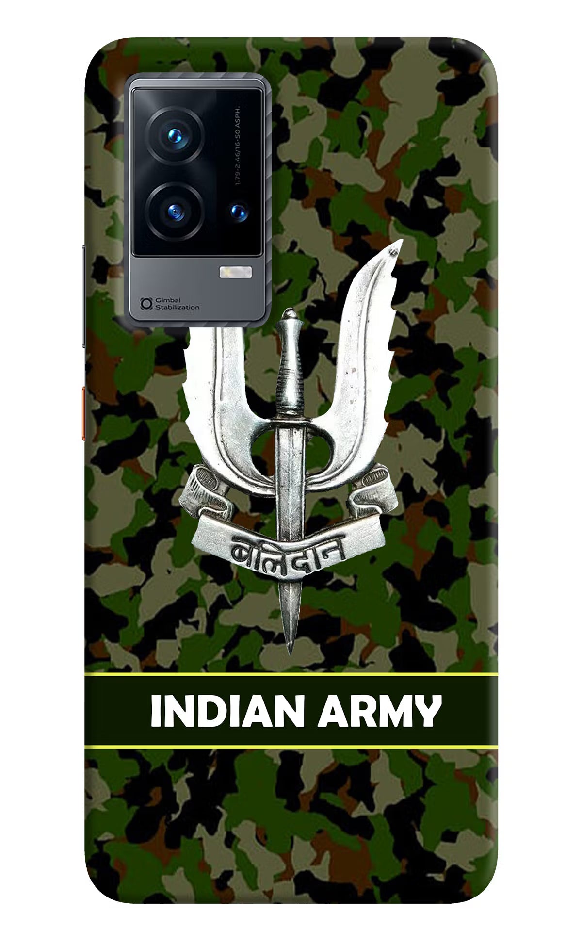 Balidan Indian Logo iQOO 9 5G Hard Case Back Cover by Casekaro