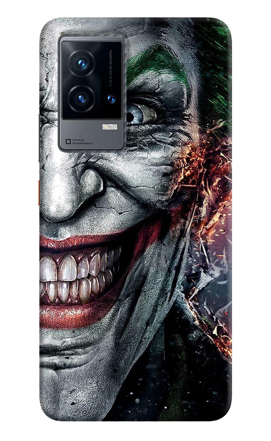 Joker Cam iQOO 9 5G Back Cover, Hard case