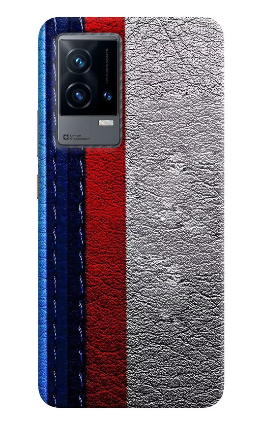 BMW Stripes iQOO 9 5G Hard Case Back Cover by Casekaro