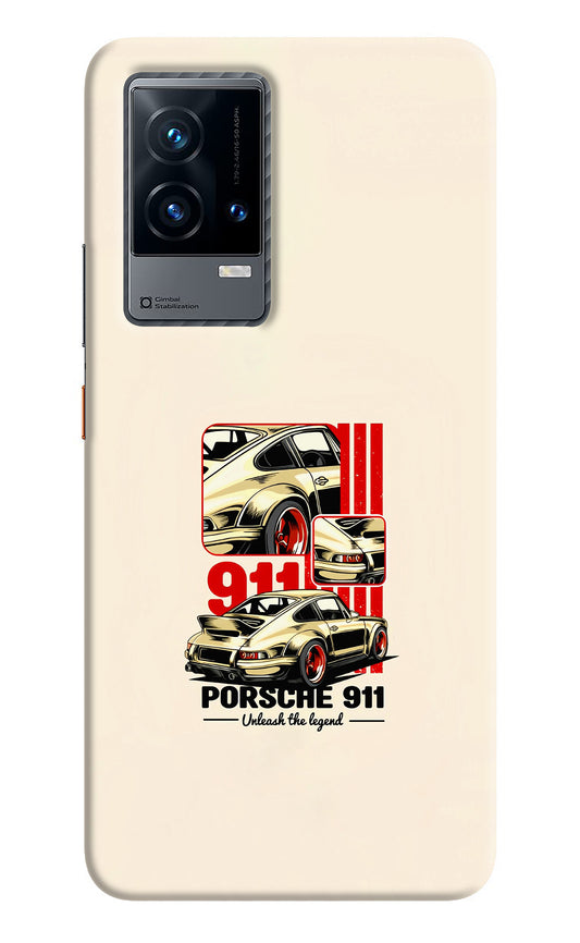 Classic Porsche 911 iQOO 9 5G Back Cover