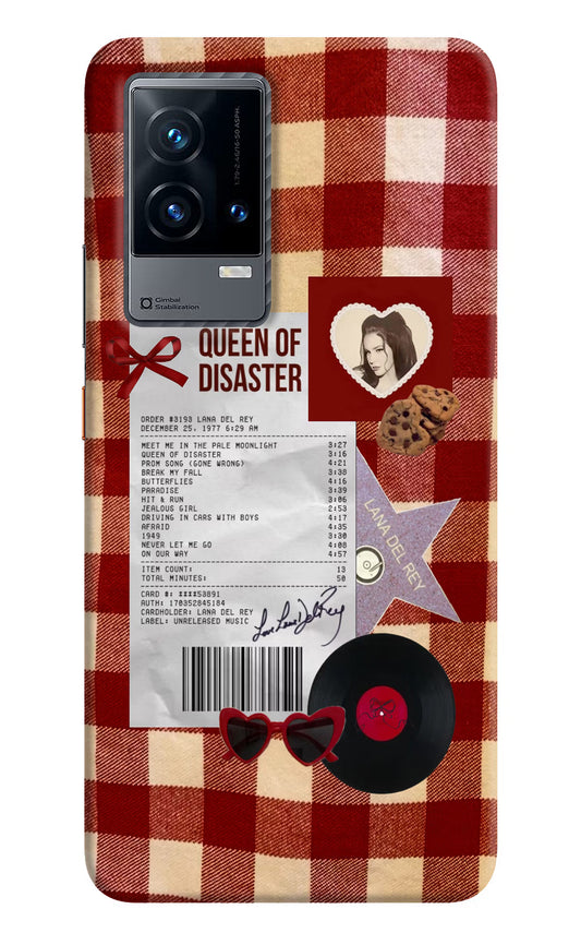 Queen of Disaster iQOO 9 5G Hard Case Back Cover by Casekaro