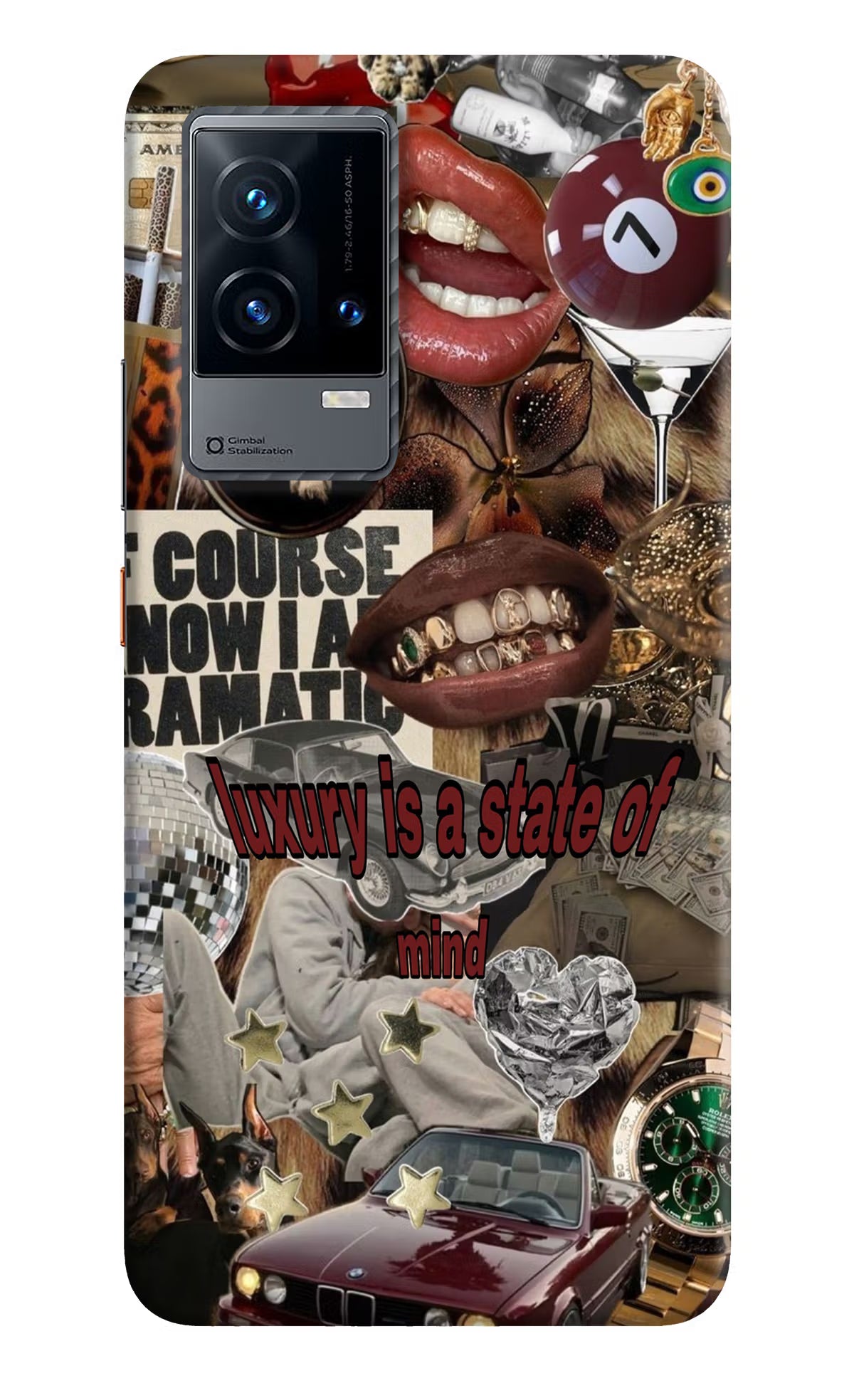 Luxury iQOO 9 5G Hard Case Back Cover by Casekaro