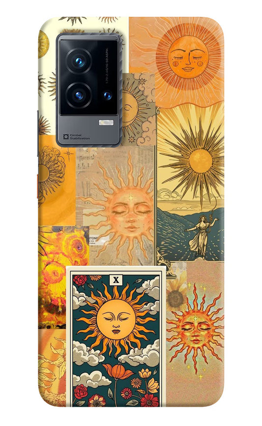 Sun iQOO 9 5G Hard Case Back Cover by Casekaro