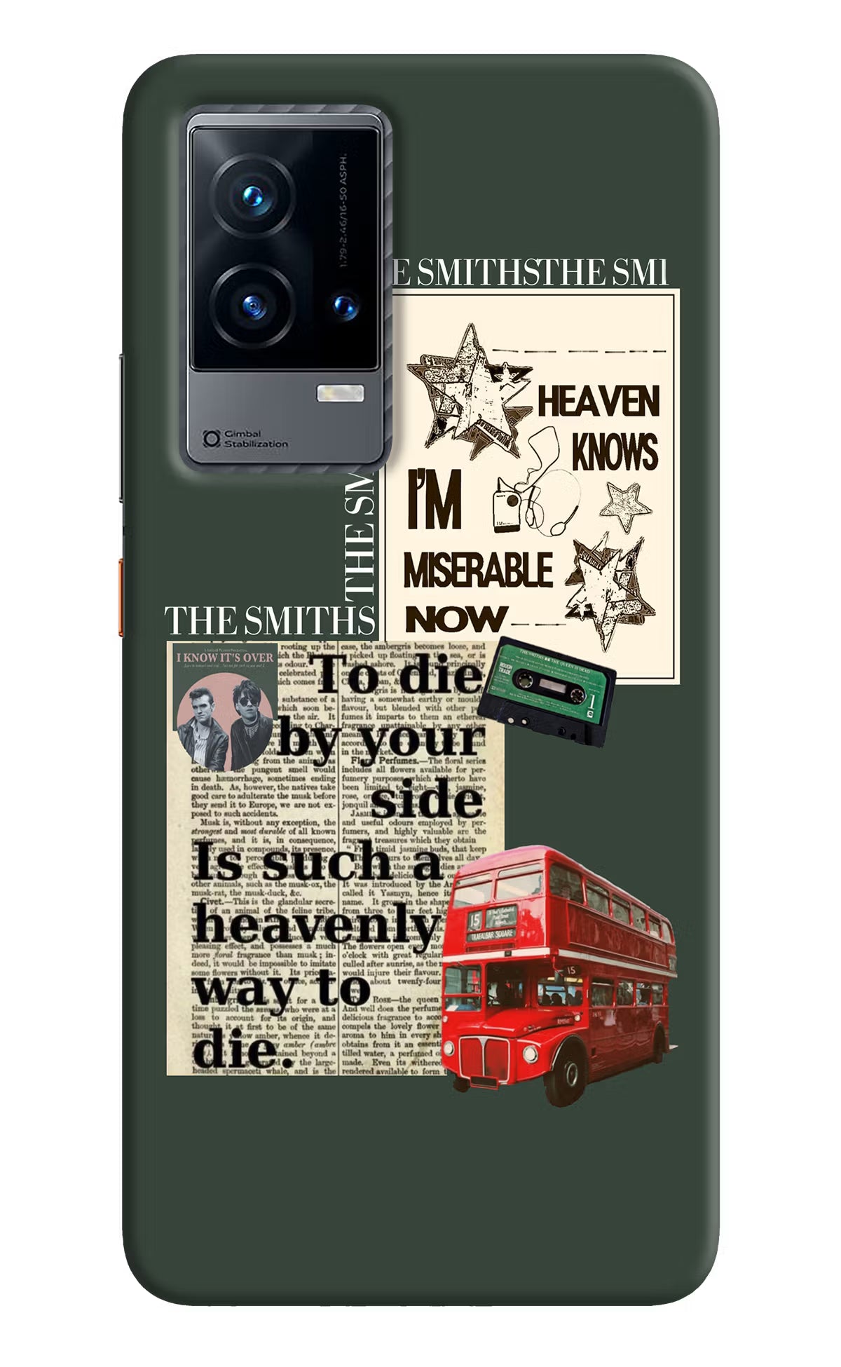 The Smiths iQOO 9 5G Hard Case Back Cover by Casekaro