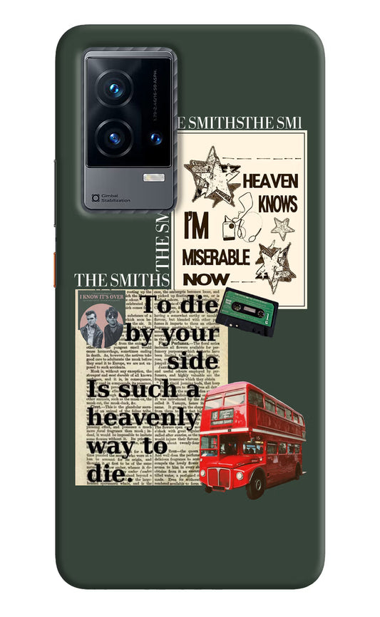 The Smiths iQOO 9 5G Hard Case Back Cover by Casekaro