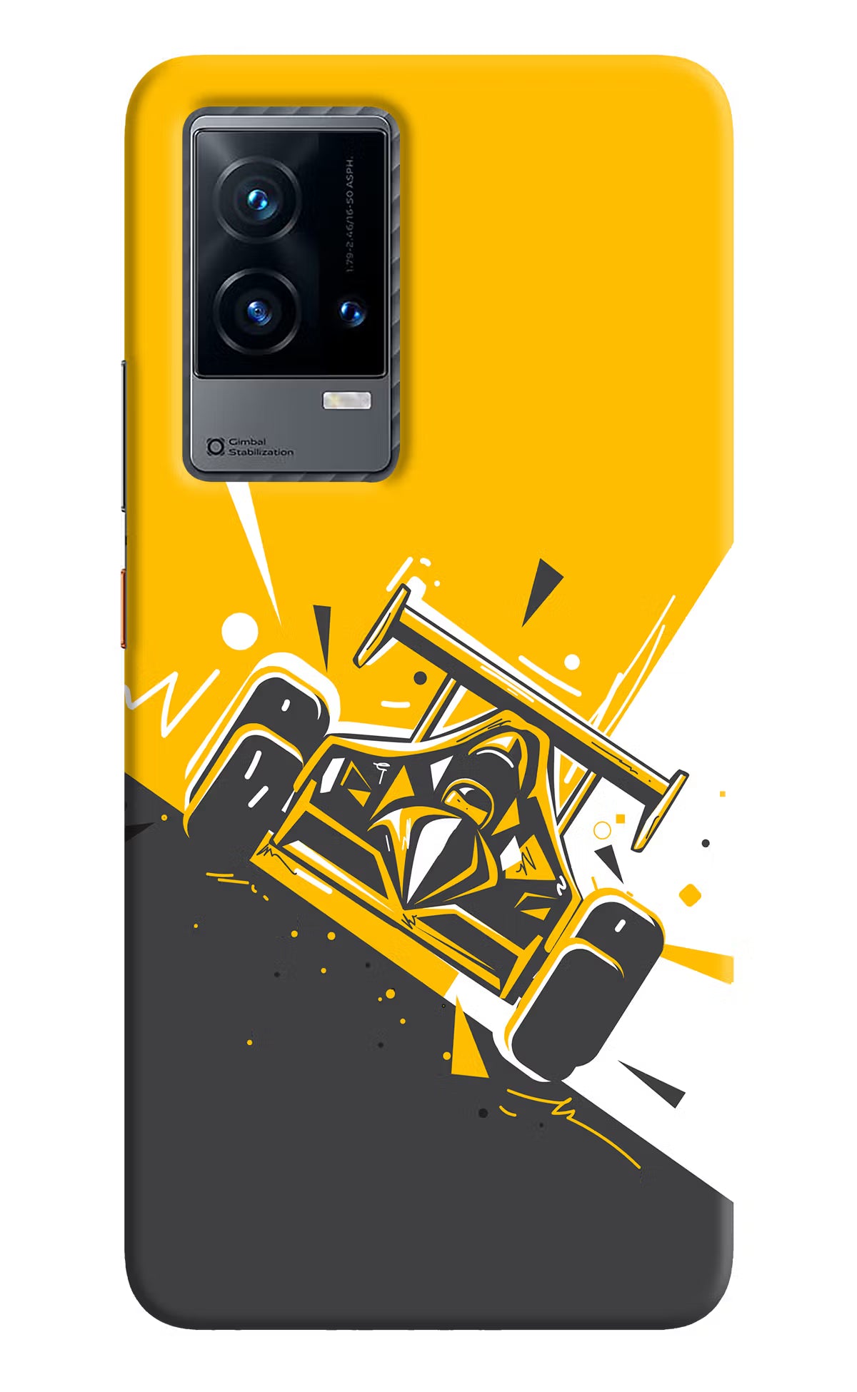 Track King iQOO 9 5G Hard Case Back Cover by Casekaro