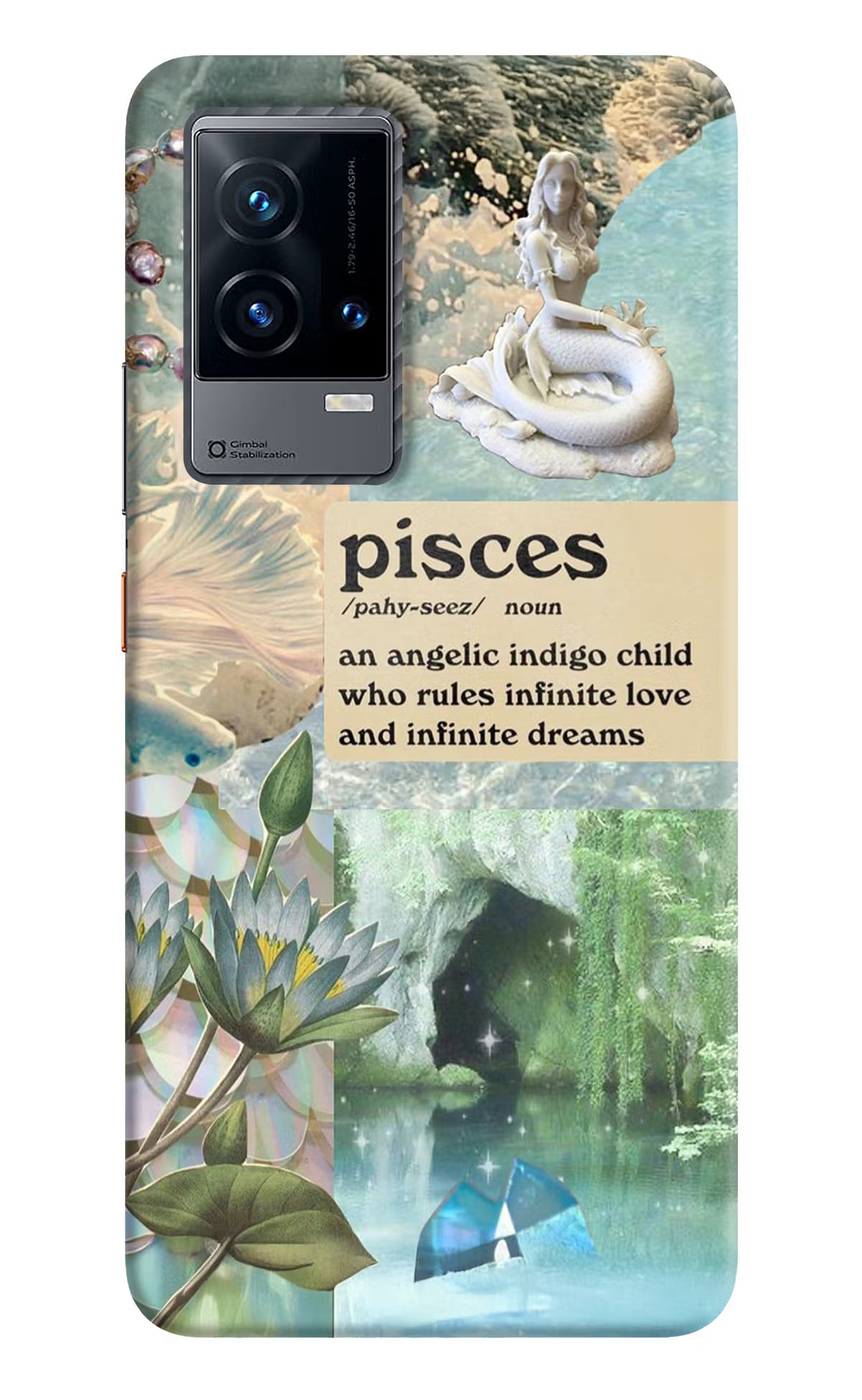 Pisces Zodiac iQOO 9 5G Hard Case Back Cover by Casekaro