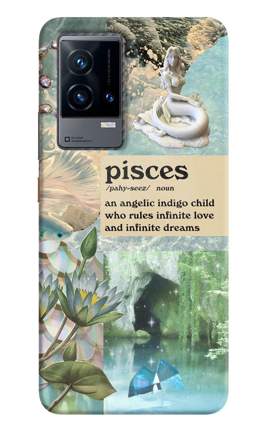 Pisces Zodiac iQOO 9 5G Hard Case Back Cover by Casekaro