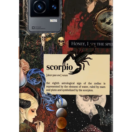 Scorpio Zodiac iQOO 9 5G Hard Case Back Cover by Casekaro