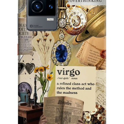 Virgo Zodiac iQOO 9 5G Hard Case Back Cover by Casekaro