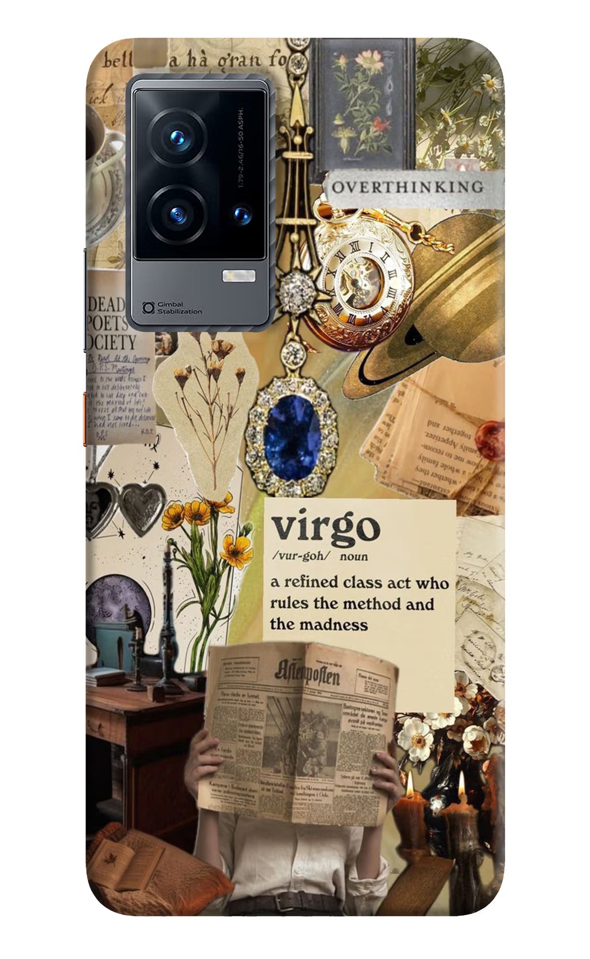 Virgo Zodiac iQOO 9 5G Hard Case Back Cover by Casekaro