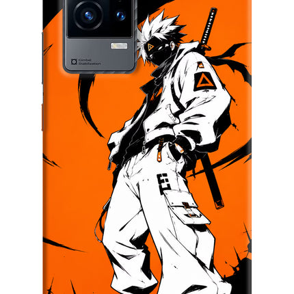 Street Samurai  iQOO 9 5G Hard Case Back Cover by Casekaro