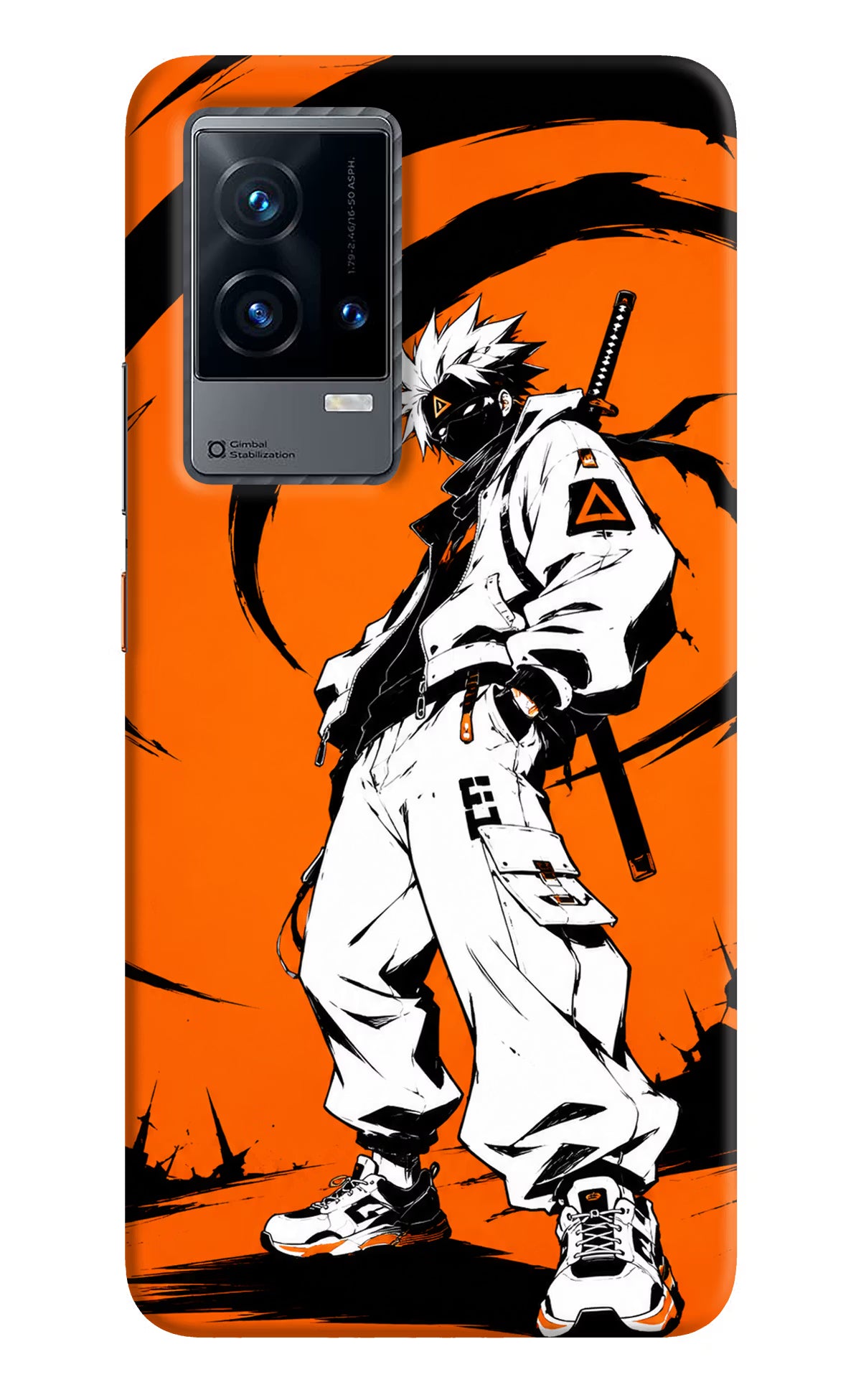Street Samurai  iQOO 9 5G Hard Case Back Cover by Casekaro