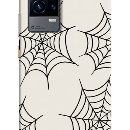 Spider Web iQOO 9 5G Hard Case Back Cover by Casekaro