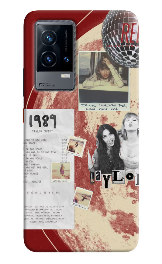 Taylor Swift iQOO 9 5G Hard Case Back Cover by Casekaro