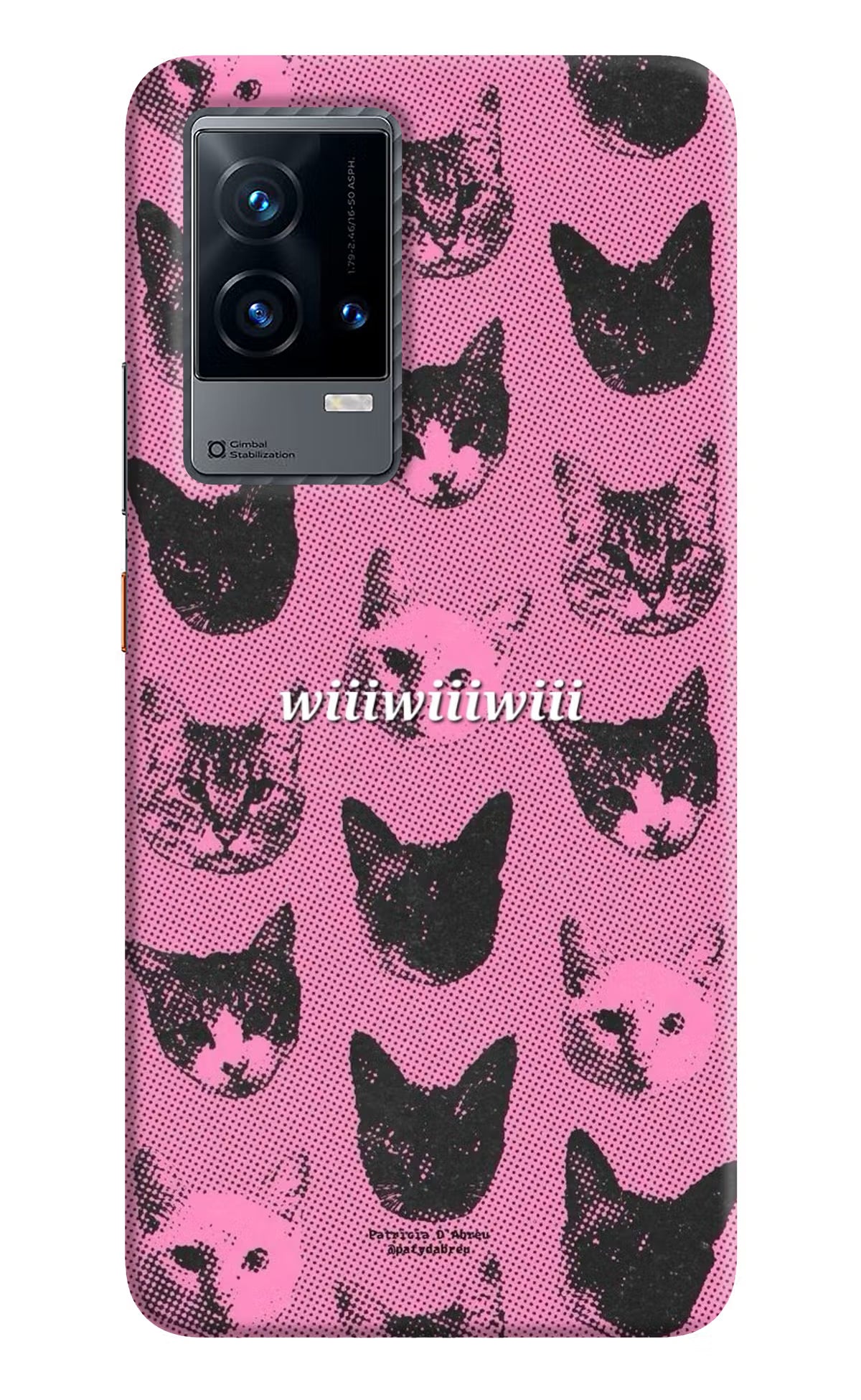 Pink Cats iQOO 9 5G Back Cover