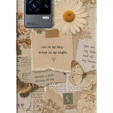 Vintage case iQOO 9 5G Hard Case Back Cover by Casekaro