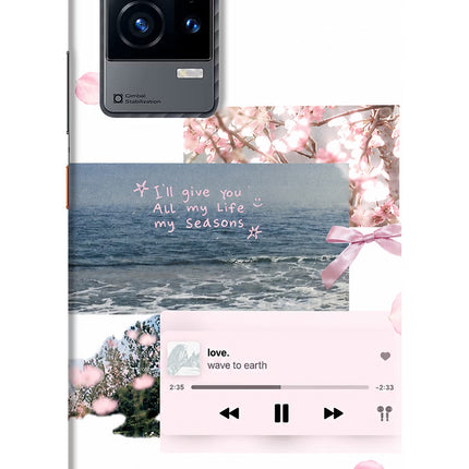 Wave to earth iQOO 9 5G Hard Case Back Cover by Casekaro