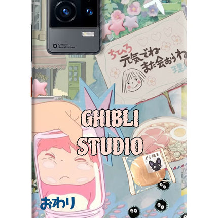 Studio Ghibli iQOO 9 5G Hard Case Back Cover by Casekaro