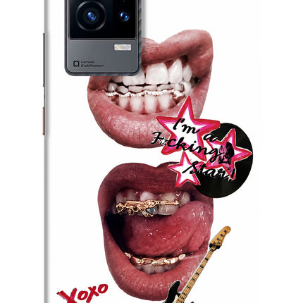Rockstar iQOO 9 5G Hard Case Back Cover by Casekaro