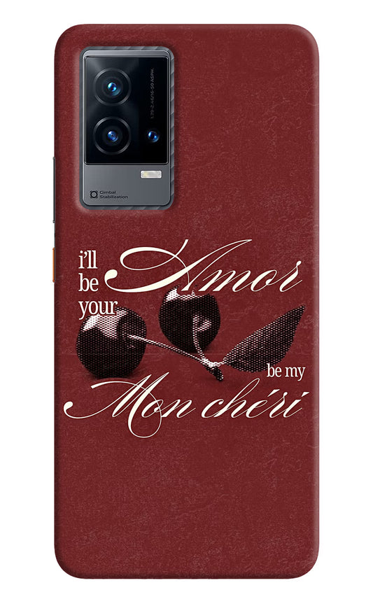 Velvet Cherry iQOO 9 5G Back Cover