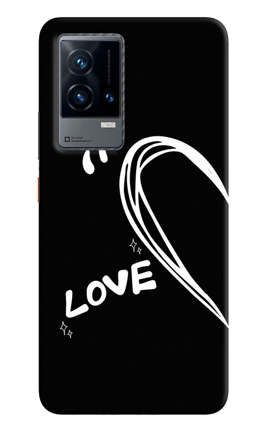 Love Line iQOO 9 5G Hard Case Back Cover by Casekaro