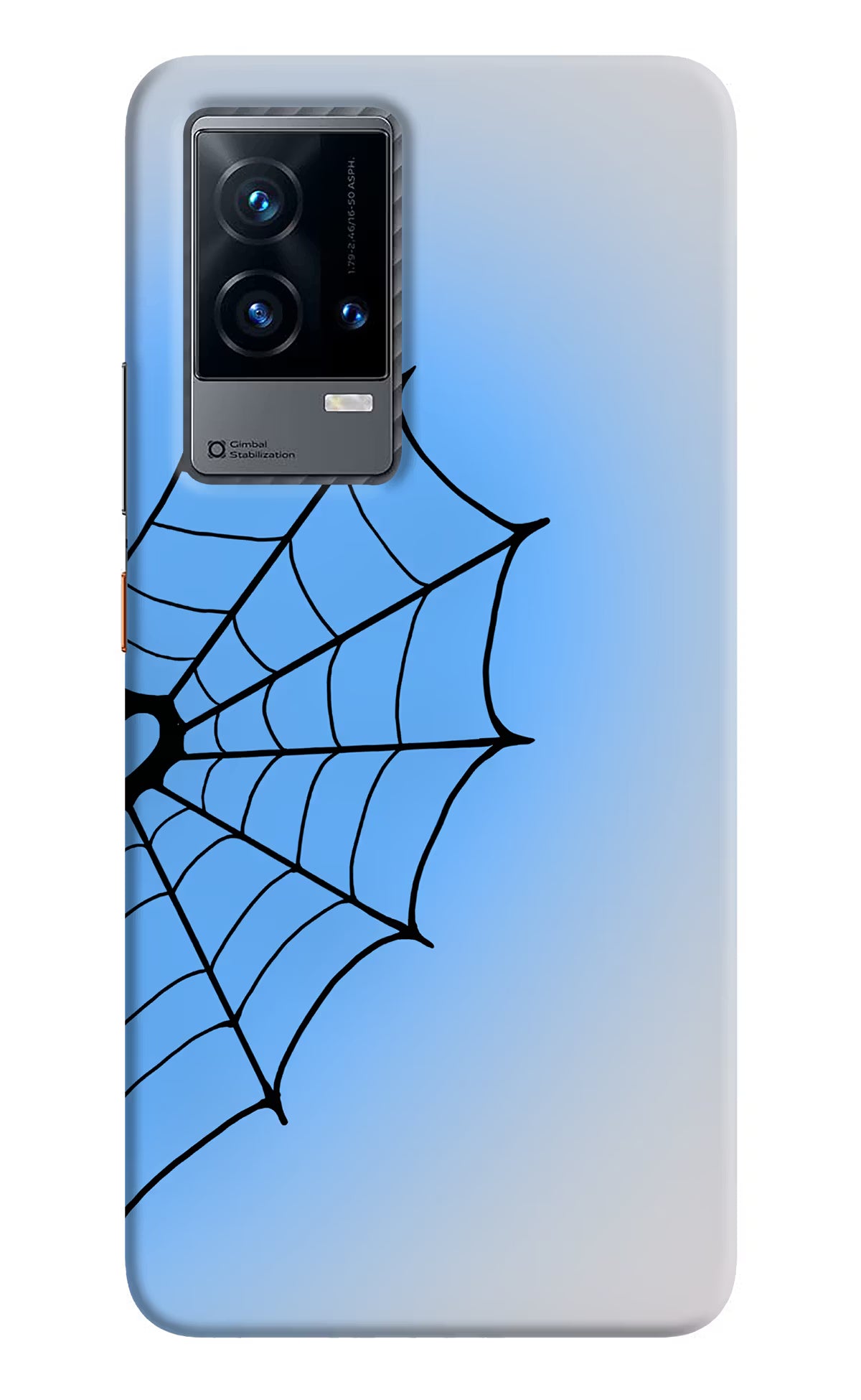 Blue Web iQOO 9 5G Back Cover