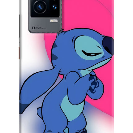 Stitch Hug iQOO 9 5G Hard Case Back Cover by Casekaro