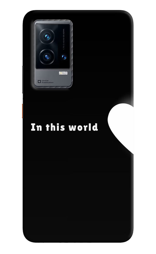 This World iQOO 9 5G Hard Case Back Cover by Casekaro