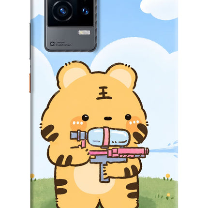 Tiger Treat iQOO 9 5G Hard Case Back Cover by Casekaro