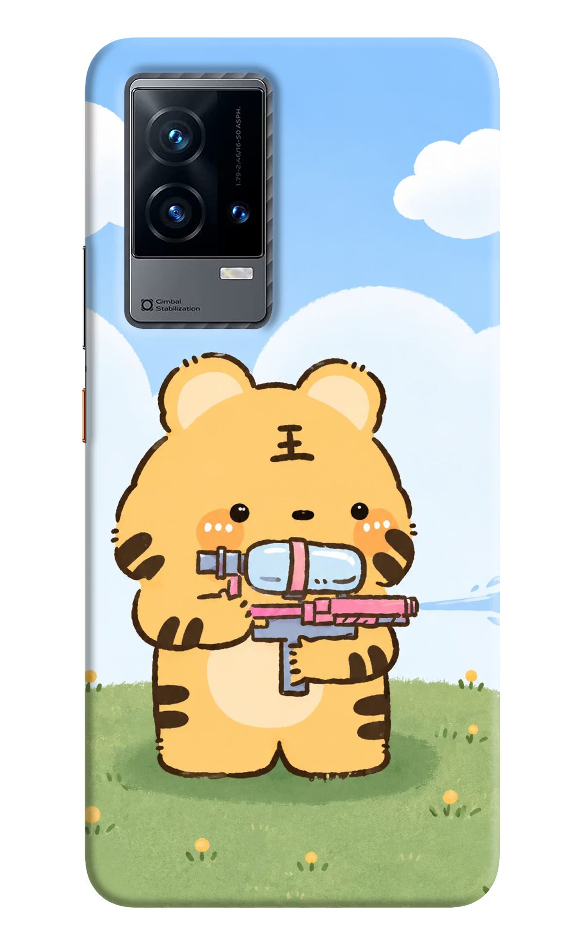Tiger Treat iQOO 9 5G Back Cover