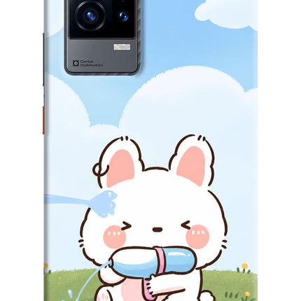 Bunny Treat iQOO 9 5G Hard Case Back Cover by Casekaro