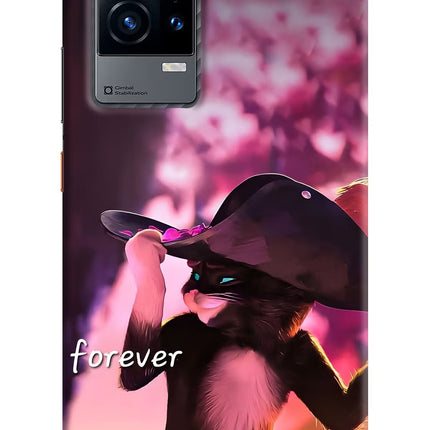 Forever Cat iQOO 9 5G Hard Case Back Cover by Casekaro