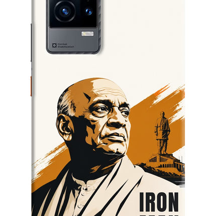Sardar Patel Iron Will iQOO 9 5G Hard Case Back Cover by Casekaro