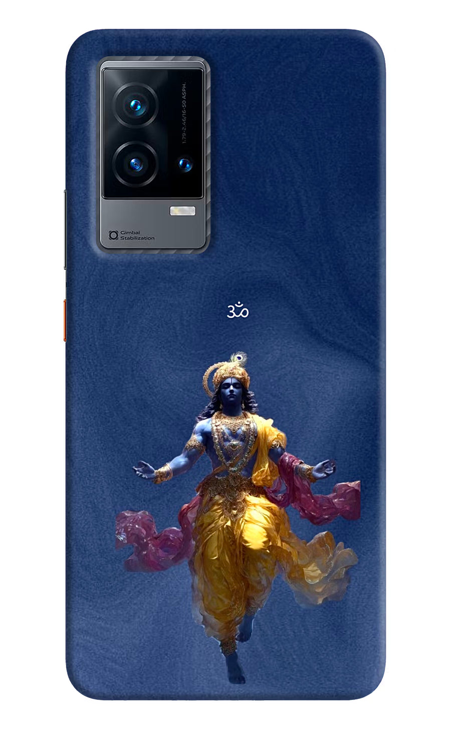 Cosmic Krishna iQOO 9 5G Back Cover, Hard case