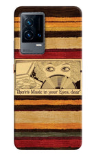 Vinyl Stripes iQOO 9 5G Back Cover