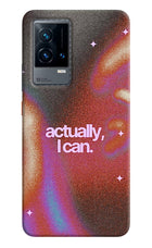 Pink Aura iQOO 9 5G Back Cover