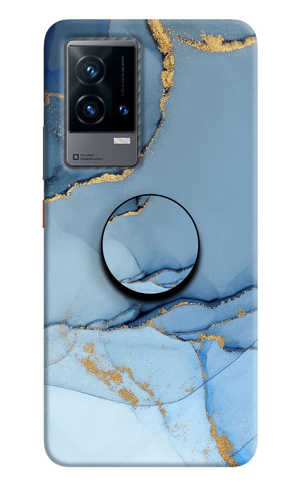 Blue Marble iQOO 9 5G Pop Case by Casekaro