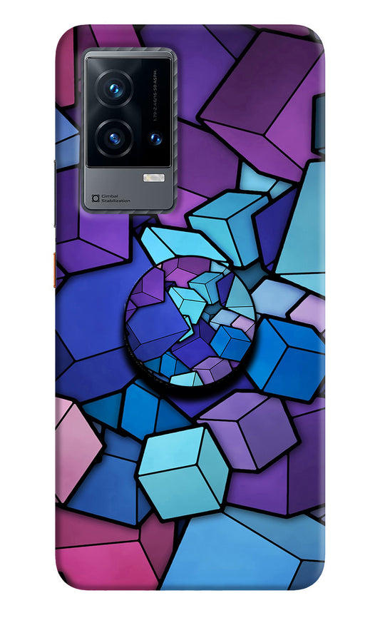 Cubic Abstract iQOO 9 5G Pop Case