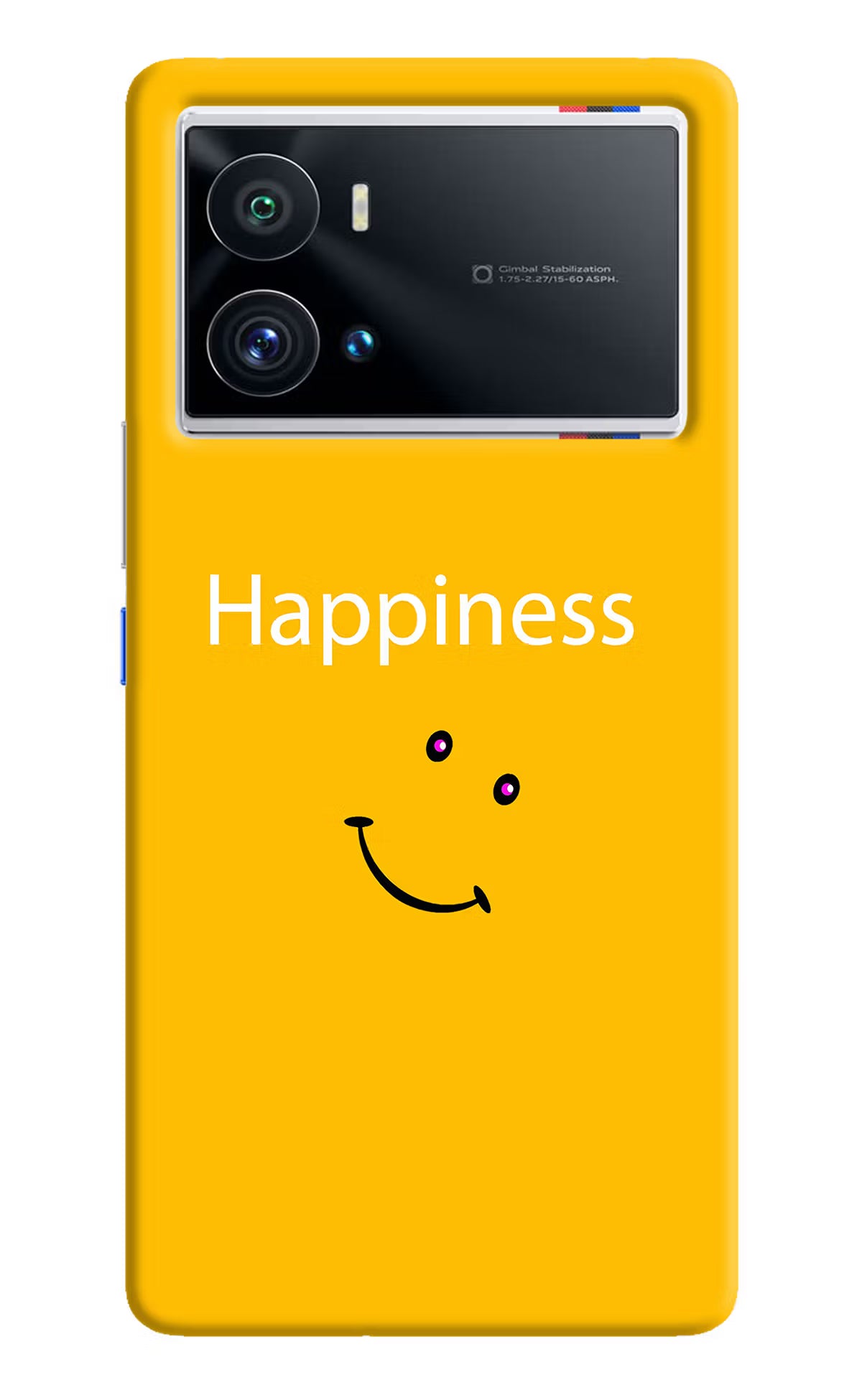 Happiness With Smiley iQOO 9 Pro 5G Hard Case Back Cover by Casekaro