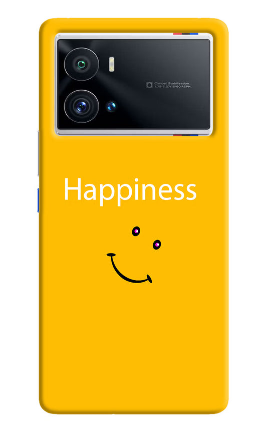 Happiness With Smiley iQOO 9 Pro 5G Hard Case Back Cover by Casekaro