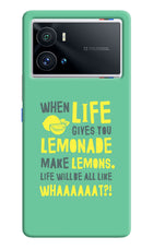 Quote iQOO 9 Pro 5G Hard Case Back Cover by Casekaro