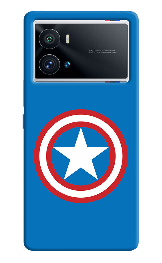 Captain America Logo iQOO 9 Pro 5G Back Cover
