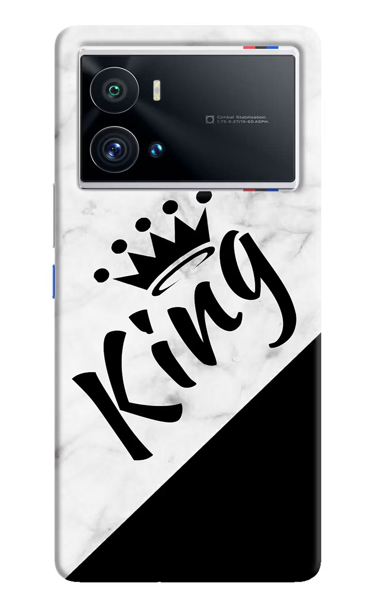 King iQOO 9 Pro 5G Hard Case Back Cover by Casekaro