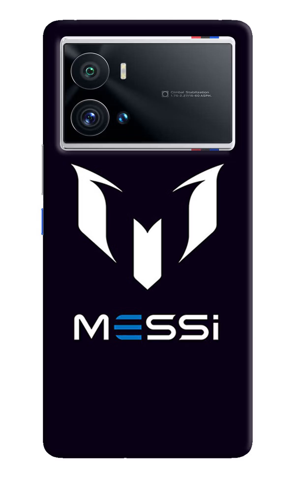 Messi Logo iQOO 9 Pro 5G Hard Case Back Cover by Casekaro