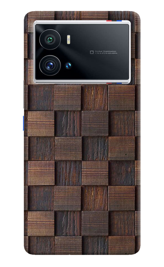 Wooden Cube Design iQOO 9 Pro 5G Back Cover