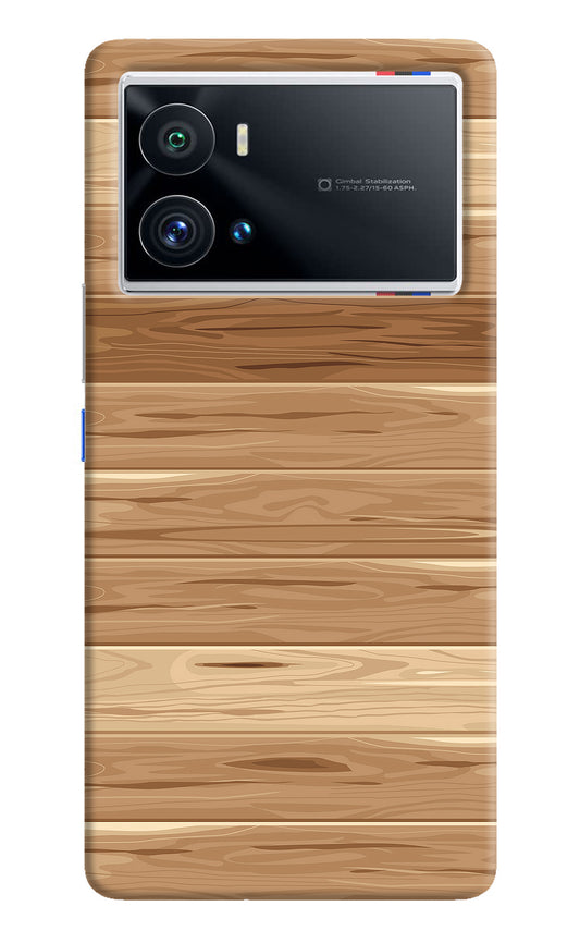 Wooden Vector iQOO 9 Pro 5G Back Cover