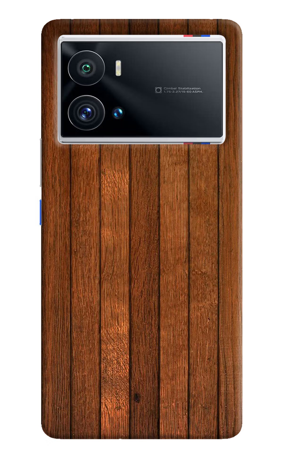 Wooden Artwork Bands iQOO 9 Pro 5G Hard Case Back Cover by Casekaro