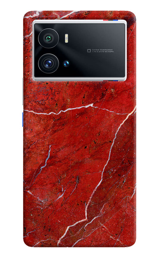 Red Marble Design iQOO 9 Pro 5G Back Cover