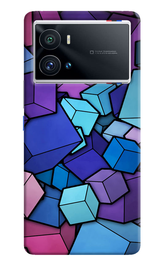 Cubic Abstract iQOO 9 Pro 5G Back Cover